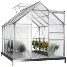 Üvegház Strend Pro Greenhouse, Alu, PC 6 mm, 250 x 190 x 195 cm