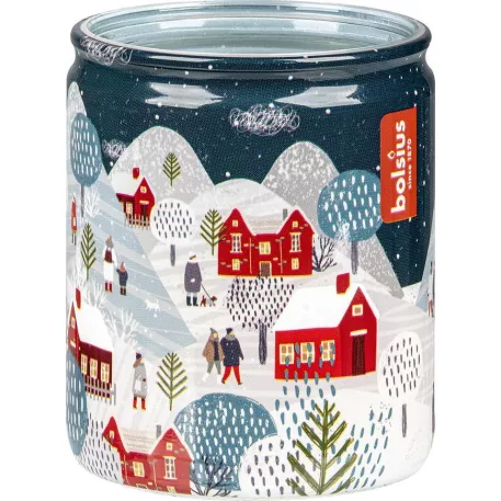 Bolsius Fragranced Glass illatosított gyertya, 82/68 mm