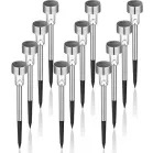 Lámpa Strend Pro Adria, szolár, 1xLED, rozsdamentes acél, 4,7x30,5 cm