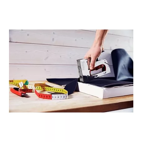 Tűző RAPID R353, kézi, kárpit, fához, kapcsok 53 6-14 mm