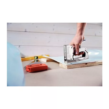 Tűző RAPID R34, kézi, kárpitozott, fához, kapcsok 140 6-14 mm