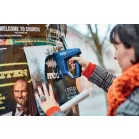 Tűző RAPID BTX 10, akkumulátoros , 3,6 V, kapcsok 53 4-10 mm