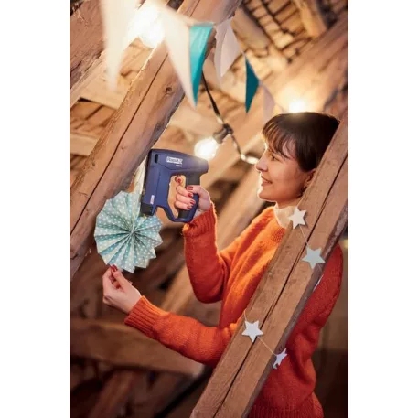 Tűző RAPID BTX 10, akkumulátoros , 3,6 V, kapcsok 53 4-10 mm