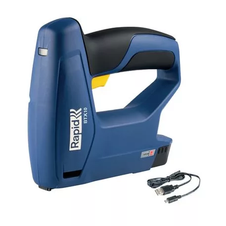 Tűző RAPID BTX 10, akkumulátoros , 3,6 V, kapcsok 53 4-10 mm