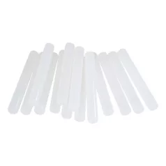   RAPID pálca, 12x94 mm, univerzális átlátszó, 14 db, forró olvadék, ragasztó, utántöltő forró ragasztópisztolyhoz
