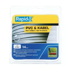   RAPID pálca, 12x94 mm, PVC és kábelek, 14 db, forró olvadék, ragasztó, utántöltő forró ragasztópisztolyhoz