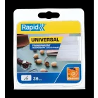 RAPID pálca, 07x90 mm, univerzális transzparens, 36 db, forró olvadék, ragasztó, utántöltő forró ragasztópisztolyhoz