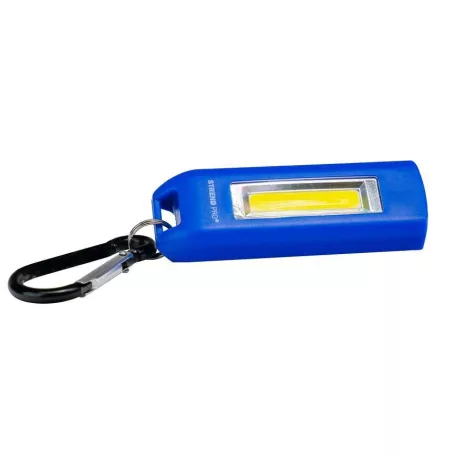 Strend Pro kulcstartó lámpa karabinerrel, 75 lm, USB töltés