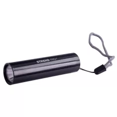   Strend Pro zseblámpa NX1051, 50 lm, USB töltés, fekete/fehér, 77x19 mm, eladó doboz 24 db