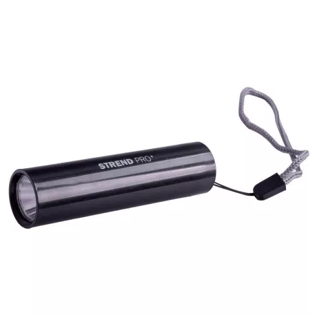 Strend Pro zseblámpa NX1051, 50 lm, USB töltés, fekete/fehér, 77x19 mm, eladó doboz 24 db