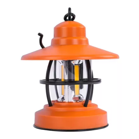 Strend Pro Camping lámpa NX1069, RETRO lámpás, színkeverék, 200 lm, 3xAAA, Eladó doboz 6 db