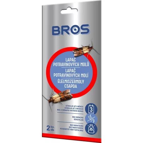 Ragasztócsapda Bros, lepkék ellen, 2 db/csomag
