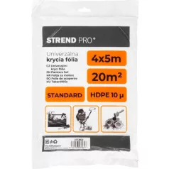   Takarófólia Strend Pro Standard, festés, 4x5 m, 10µ, burkolat
