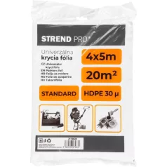   Takarófólia Strend Pro Standard, festés, 4x5 m, 30µ, burkolat