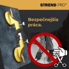 Üvegtábla emelő Strend Pro, 2-kupolás