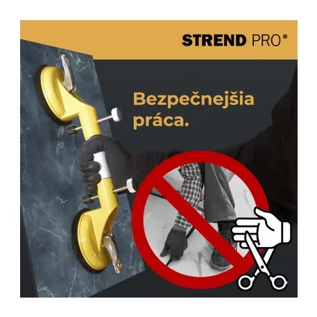 Üvegtábla emelő Strend Pro, 2-kupolás