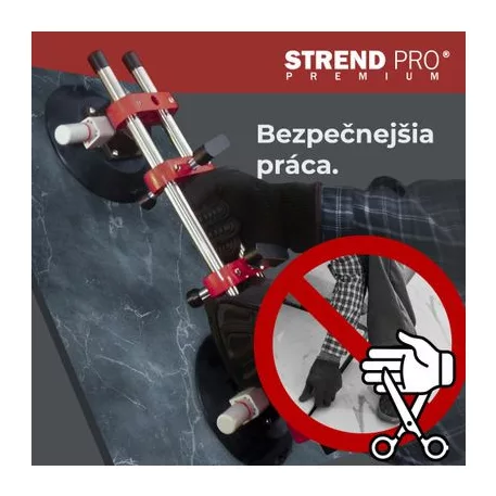 Üvegtábla emelő Strend Pro, tapadókorongos