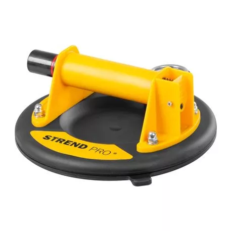 Üvegtábla emelő Strend Pro, tapadókorongos, 1-kupolás, manométerrel, 20 cm, max. 120 kg