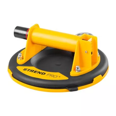 Üvegtábla emelő Strend Pro, tapadókorongos, 1-kupolás, manométerrel, 20 cm, max. 120 kg