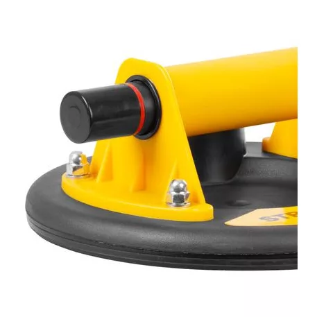 Üvegtábla emelő Strend Pro, tapadókorongos, 1-kupolás, manométerrel, 20 cm, max. 120 kg