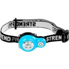 Fejlámpa Strend Pro Headlight, LED, 15 lm, mini, rózsaszín/kék, Sellbox 8 db