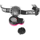 Fejlámpa Strend Pro Headlight, LED, 15 lm, mini, rózsaszín/kék, Sellbox 8 db
