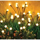 Lámpa Strend Pro Garden Firefly, szolár, 6x LED, rozsdamentes acél, 72 cm