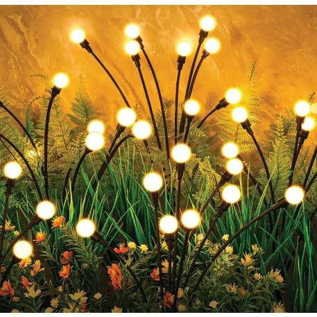 Lámpa Strend Pro Garden Firefly, szolár, 6x LED, rozsdamentes acél, 72 cm