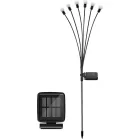 Lámpa Strend Pro Garden Firefly, szolár, 6x LED, rozsdamentes acél, 72 cm