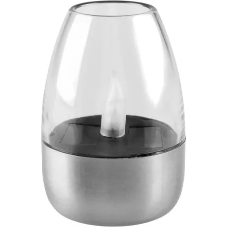 Lámpa Strend Pro Garden, rozsdamentes acél, szolár, 6x8,5 cm, 1x LED, Sellbox 12 db