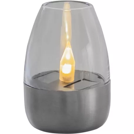 Lámpa Strend Pro Garden, rozsdamentes acél, szolár, 6x8,5 cm, 1x LED, Sellbox 12 db