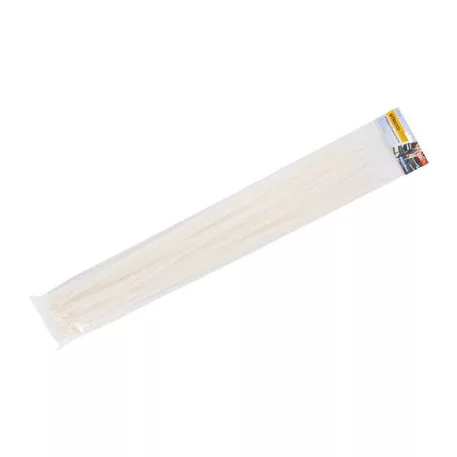 Kábelkötegelő XXL CT66BW, extra ERŐS, 800x9 mm, 50 db, fehér