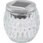 Lámpa Strend Pro Garden, szolár, lánghatás, 6x LED, meleg fehér, 10x10 cm, Sellbox 6 db