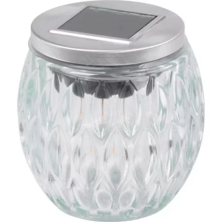 Lámpa Strend Pro Garden, szolár, lánghatás, 6x LED, meleg fehér, 10x10 cm, Sellbox 6 db