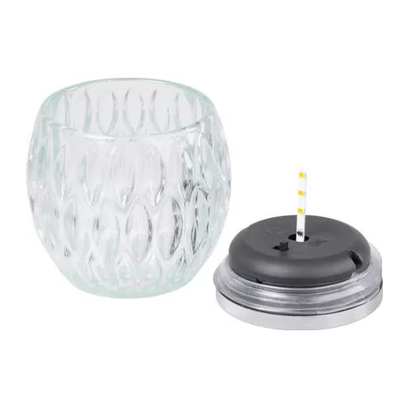 Lámpa Strend Pro Garden, szolár, lánghatás, 6x LED, meleg fehér, 10x10 cm, Sellbox 6 db