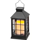 Lámpás Strend Pro Garden, szolár, lánghatás, 10,5x10,5x19 cm, Sellbox 6 db