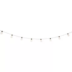 Strend Pro solár kerti lánc, 10x LED, 2,7+3 m