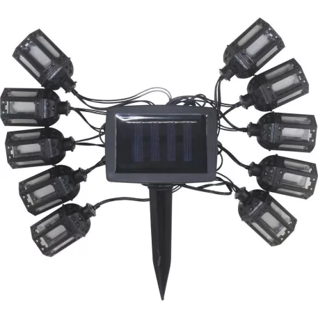 Füzér Strend Pro Garden, lámpás, szolár, 10x LED, 1,8+2 m