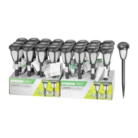 Lámpa Strend Pro Garden, szolár, 1x LED, 7x7x37 cm, Sellbox 24 db