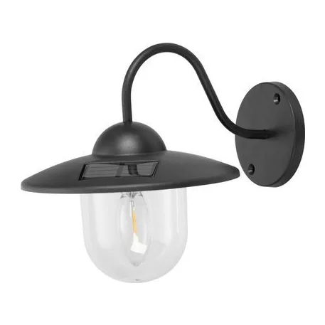 Lámpa Strend Pro Garden, szolár, fali/kerítés lámpa, 1x LED, 23,5x18x20 cm