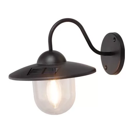 Lámpa Strend Pro Garden, szolár, fali/kerítés lámpa, 1x LED, 23,5x18x20 cm