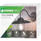 Lámpa Strend Pro Garden, szolár, fali/kerítés lámpa, 1x LED, 23,5x18x20 cm