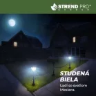 Lámpa Strend Pro Garden, lánc, kerítés, kertbe, 2x szolár lámpa, 1x LED, 16,5x16,5x71,5 cm