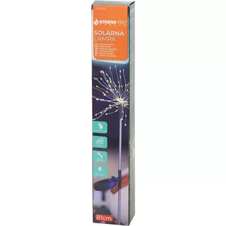 Lámpa Strend Pro Garden Solita , szolár, 90xLED, 8x6x81 cm
