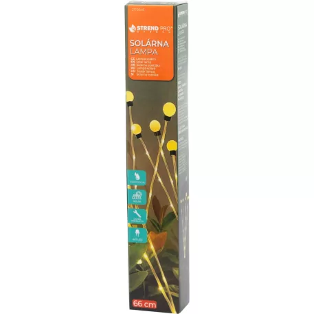 Lámpa Strend Pro Garden Floro, szolár, 36xLED, 66 cm