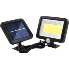   Lámpa Strend Pro, szolár, LED, 180 lm, mozgásérzékelő, 15x12,7x2,5 cm