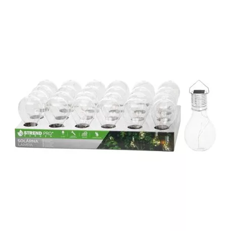 Szolár lámpa Strend Pro, LED, 7,5x15 cm