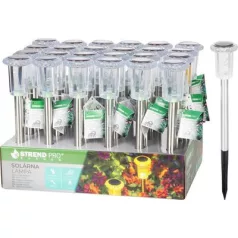   Lámpa Strend Pro Garden Lisa, szolár, 1xLED, 5,5x32,5 cm, Sellbox 24 db