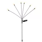 Lámpa Strend Pro Garden Lara, szolár, 60xLED, 72 cm