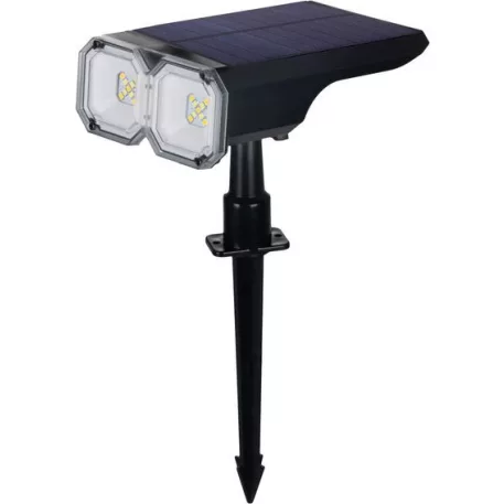 Strend Pro napelemes LED fali/földi lámpa 16x10x27 cm